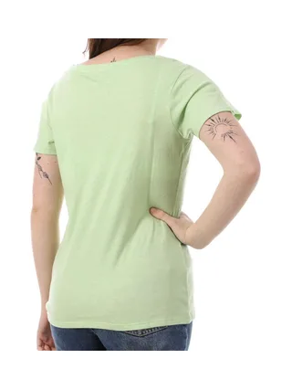 T-shirt Vert Femme Teddy Smith Narcisse 2