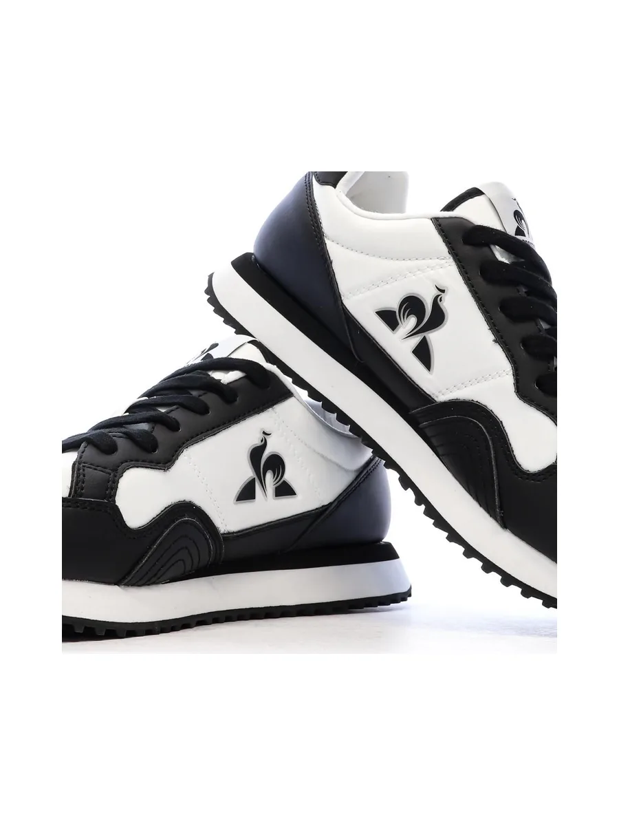 Baskets Blanches/Noires Homme Le Coq Sportif Jet Star 2 8