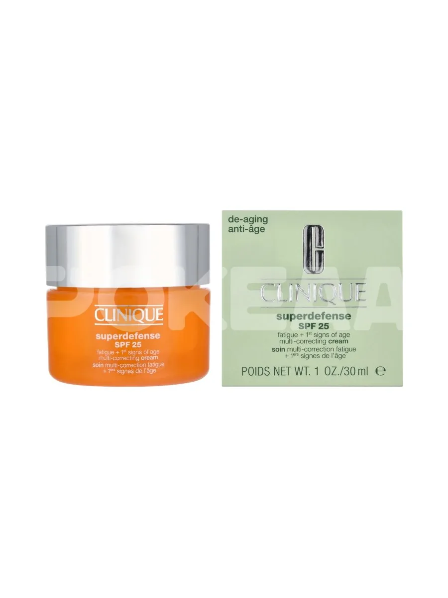 Clinique Superdefense Multi-Correcting Cream SPF25 30ml - Very Dry to Dry Combination 1,2 1