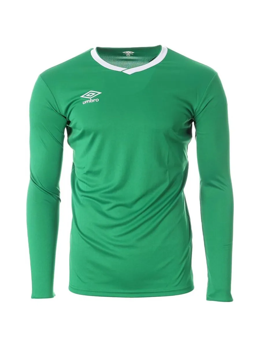 Maillot de Foot Vert Fluo Homme Umbro 570260 2