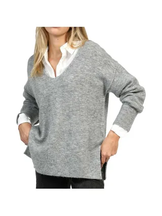 Pull Gris Femme An'ge Ines 1