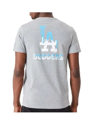 T-shirt Gris Homme New Era Drip Logo 2