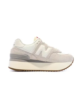 Baskets Compensé Beige Femme New Balance 574 2