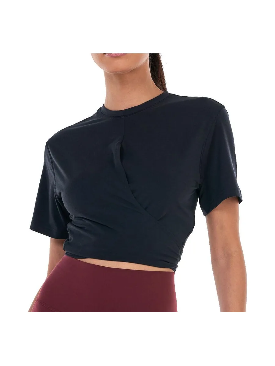 T-shirt Noir Femme Adidas Yga 2