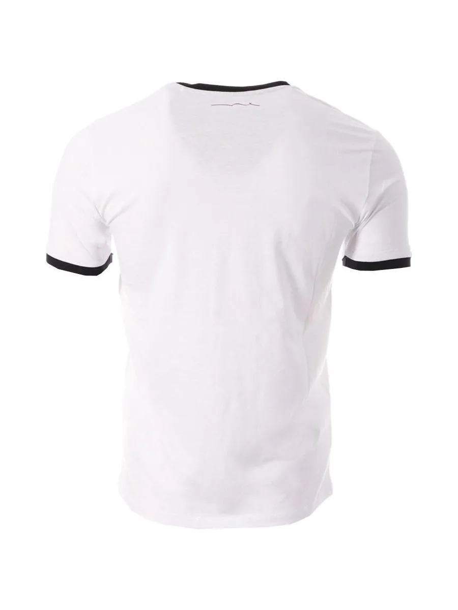 T-shirt Blanc Homme Teddy Smith 2R 3