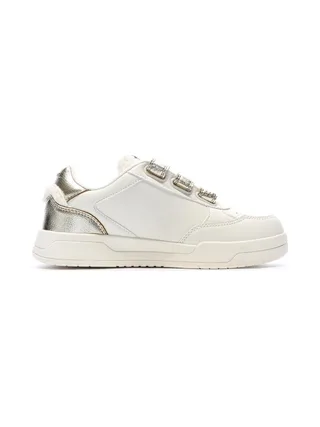 Baskets Ecru/Doré Femme Teddy Smith Sra C 2
