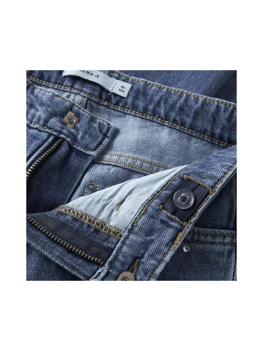 Jean Droit Bleu Fille Name it Rhine 4