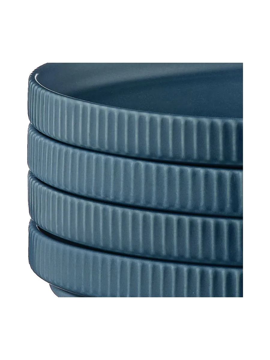 Assiette SCANDI Ø16,5cm - 4 pièces - Marine 5