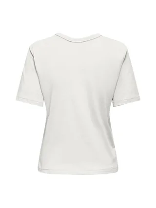 T-shirt Blanc Femme JDY May 2