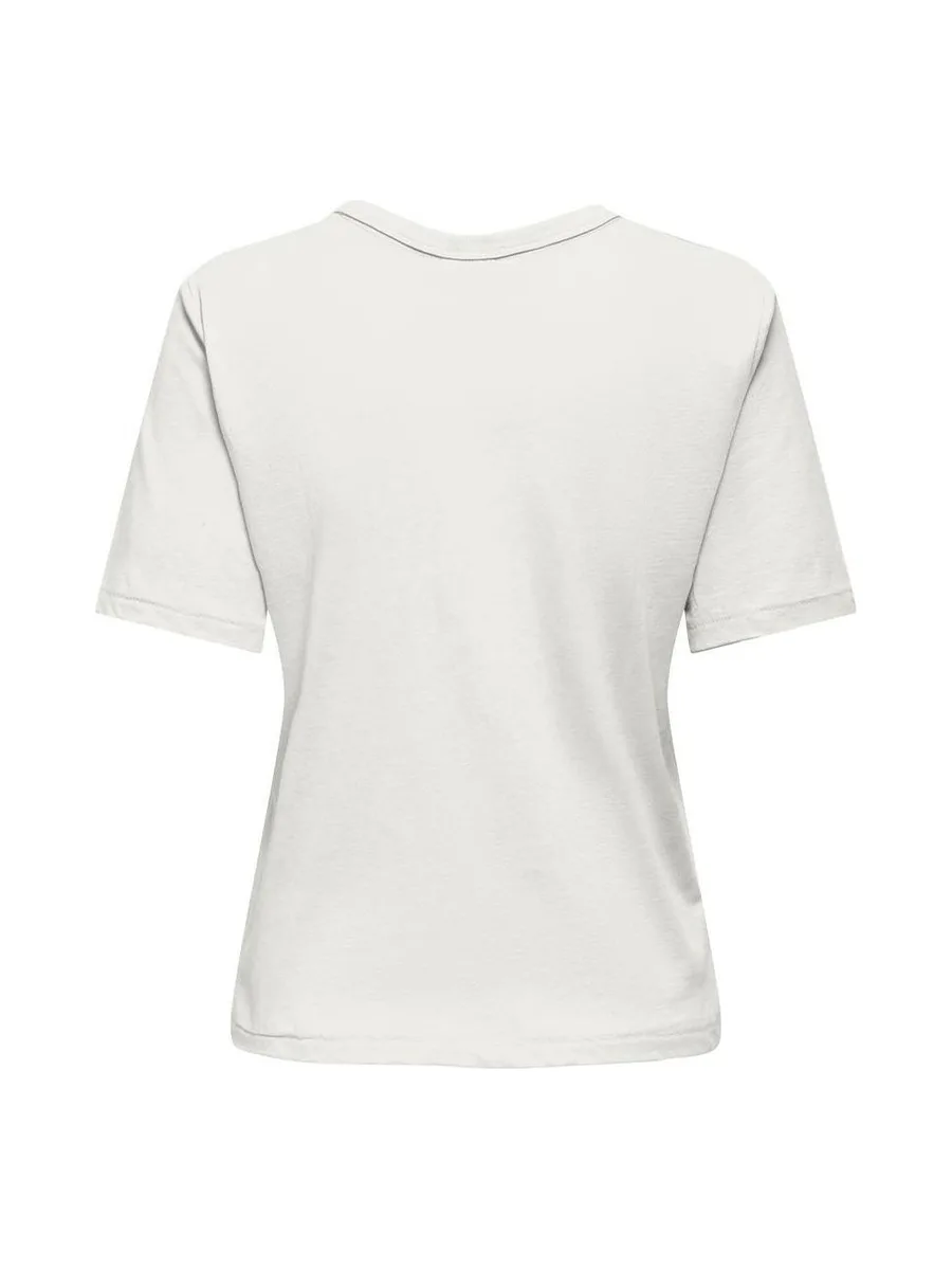 T-shirt Blanc Femme JDY May 3