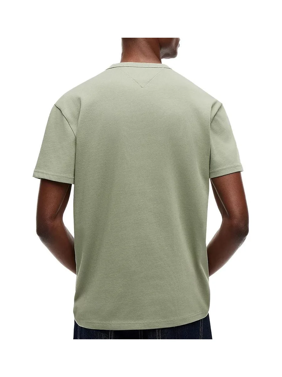 T-shirt Vert Homme Tommy Jeans Reg Badge DM0DM20322 2