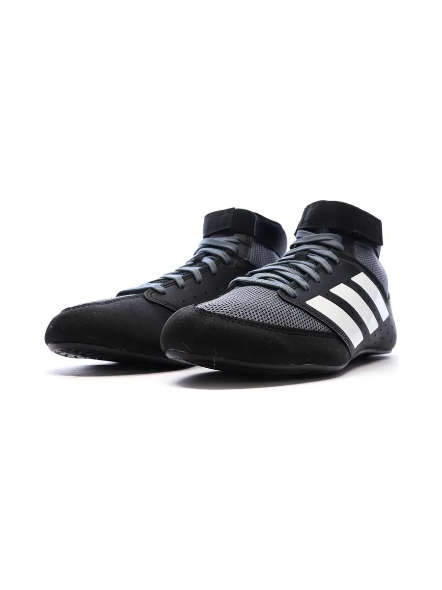 Chaussures de Boxe Noires Homme Adidas Mat Hog 2.0 7