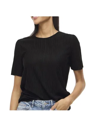 T-Shirt Noir Femme Vila Viplisa 1