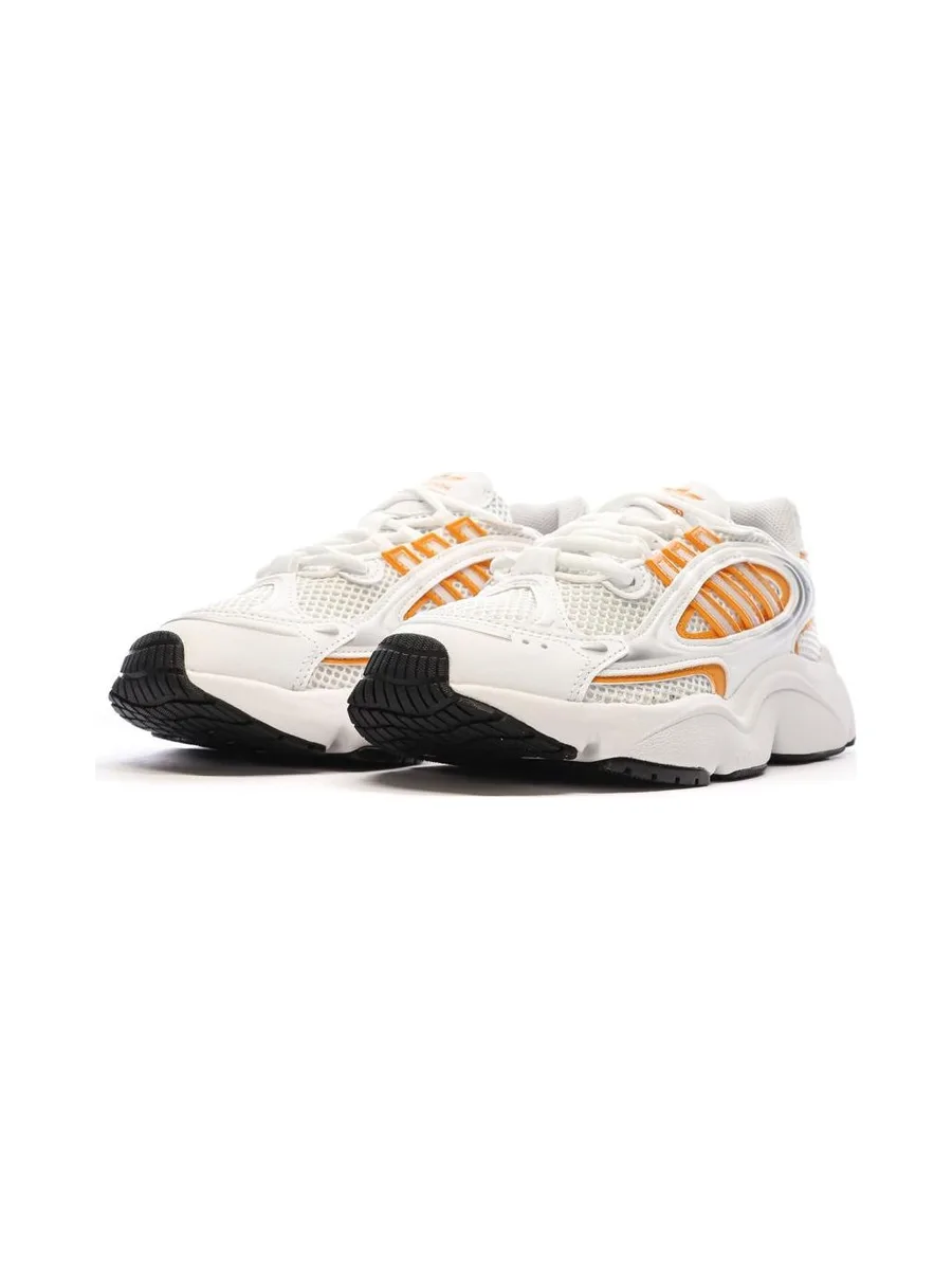 Baskets Blanches/Oranges Femme Adidas Ozmillen 7