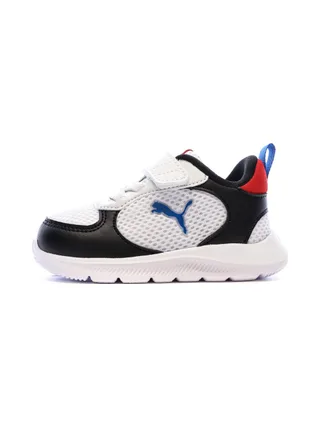 Baskets Blanc/Noir Garçon Puma Fun Racer 2 Ac+ 1
