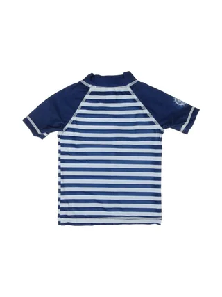 Lycra anti UV Marine/Bleu Garçon Arclo Rayé 2