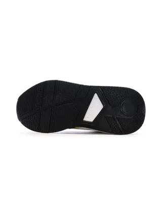 Baskets Blanc/Noir/Jaune Garçon Le Coq Sportif R500 5