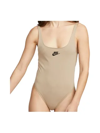 Body Marron Femme Nike Bodysuit 1