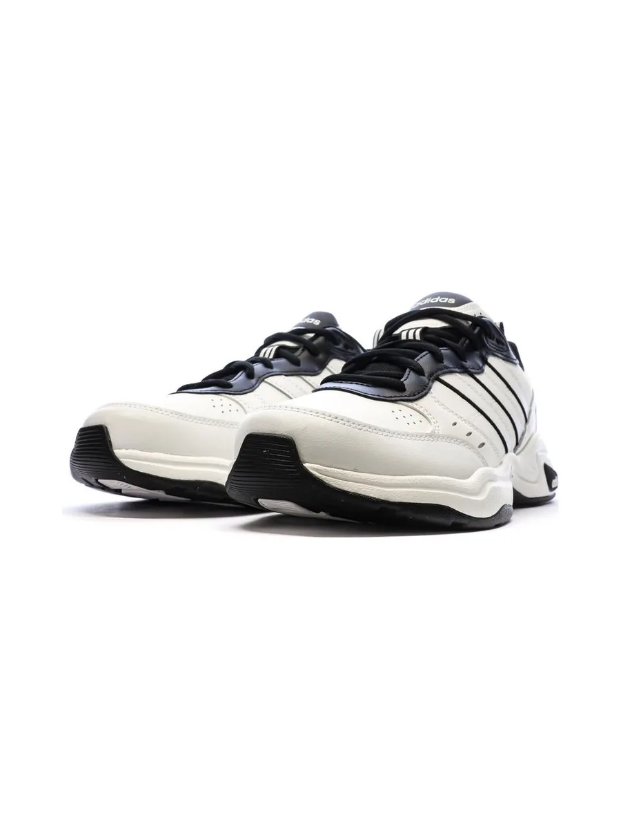 Baskets Blanches/Noires Homme Adidas Strutters 7