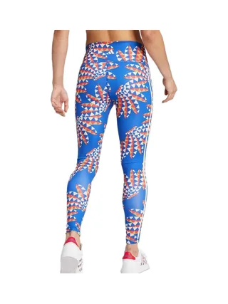Legging Bleu Femme Adidas Farm 2