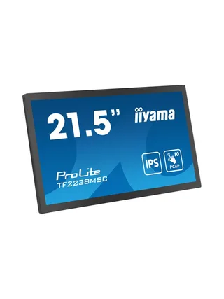 21.5" Bonded PCAP Bezel Free 10P Touch w 5
