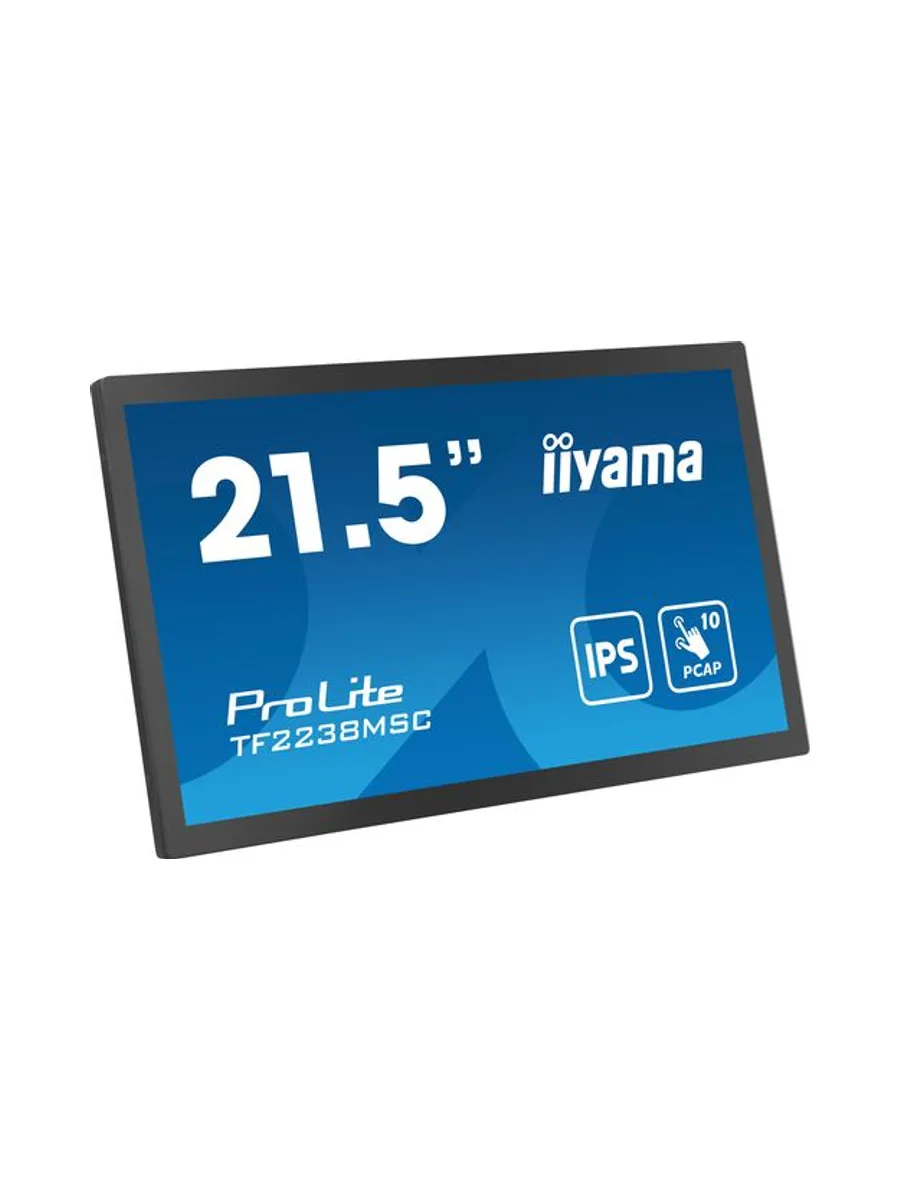 21.5" Bonded PCAP Bezel Free 10P Touch w 5