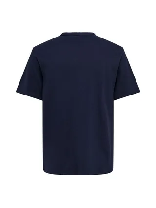 T-shirt Marine Homme Only & Sons Smart Life 2
