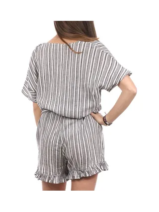 Combishort Bleu Femme Teddy Smith Colana 2
