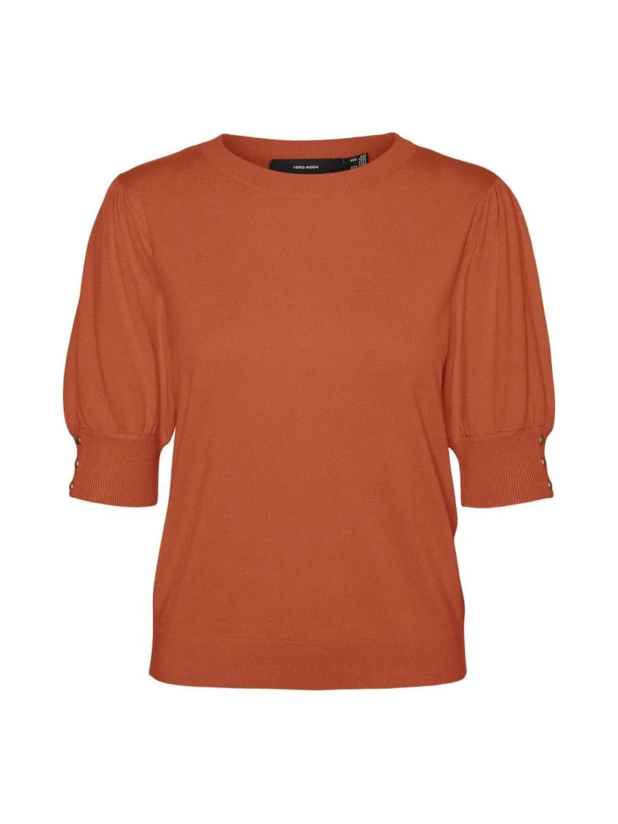 Pull Orange Femme Vero Moda Holly karis 2/4 2