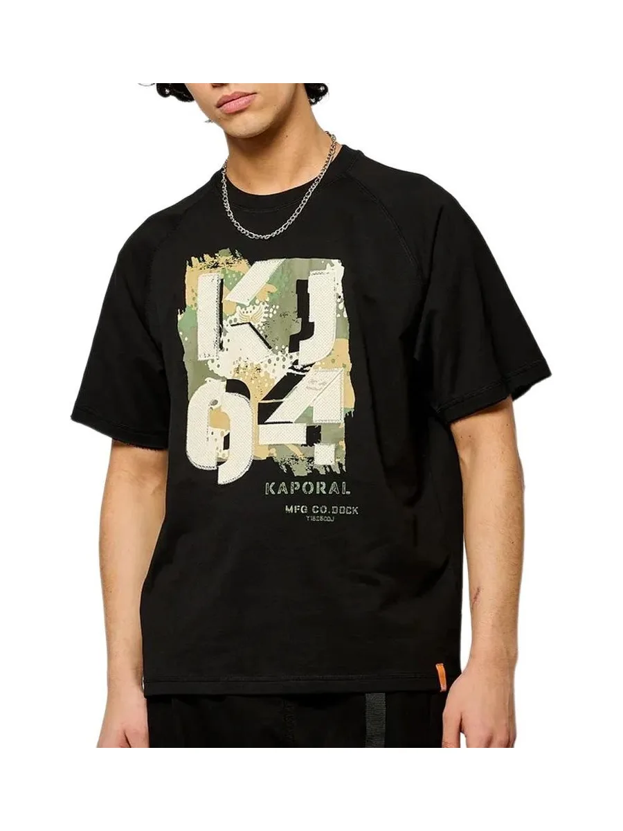 T-Shirt Noir Homme Kaporal JOCK 2