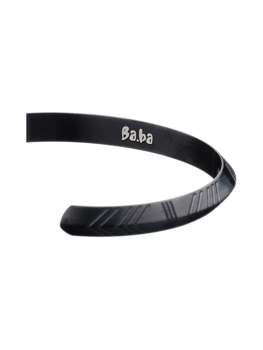 Bracelet Invalides noir - acier 3