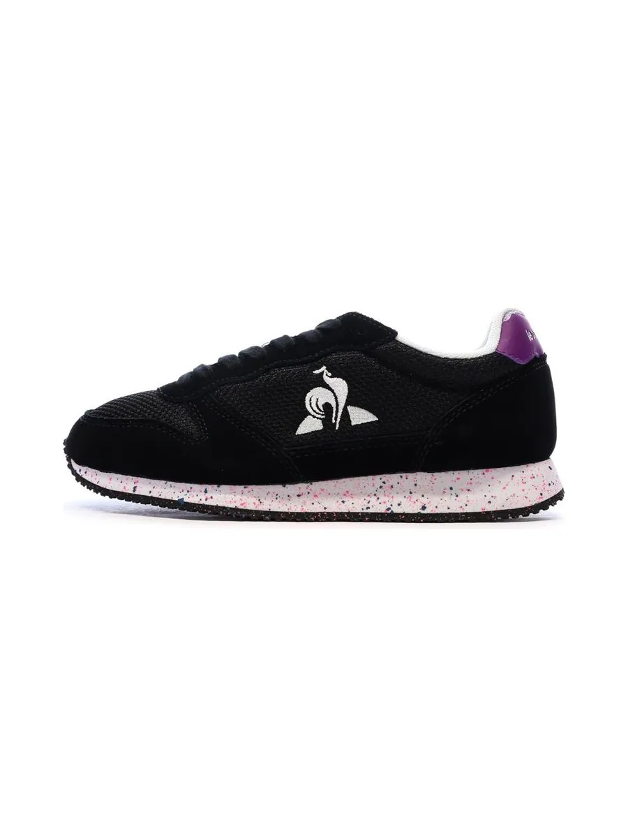 Baskets Noires Femme Le Coq Sportif Alpha 2