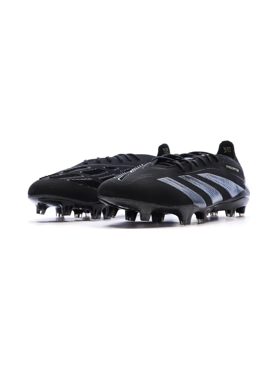 Chaussures de football Noir Homme Adidas Predator Elite 6