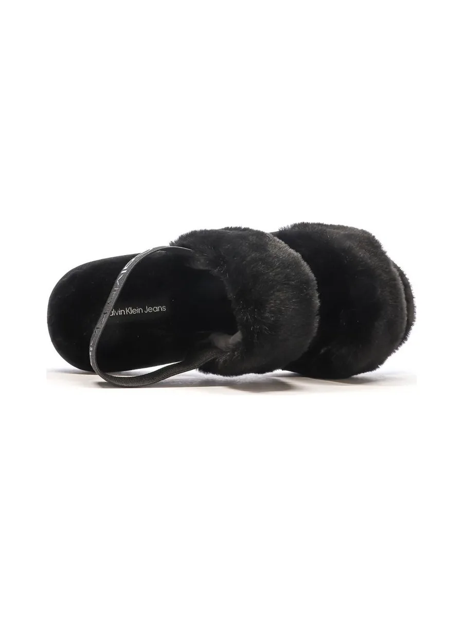 Sandales Noires Femme Calvin Klein Jeans Home 7