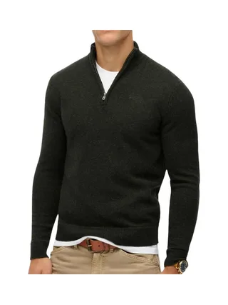 Pull Vert Foncé Superdry Essential 1