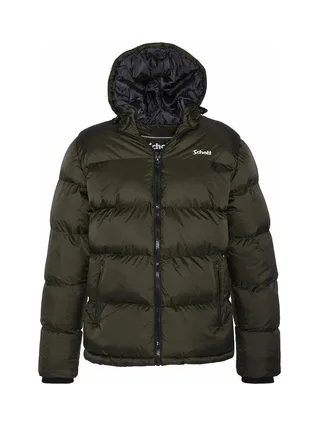 Doudoune Kaki Homme Schott IDAHO2 1