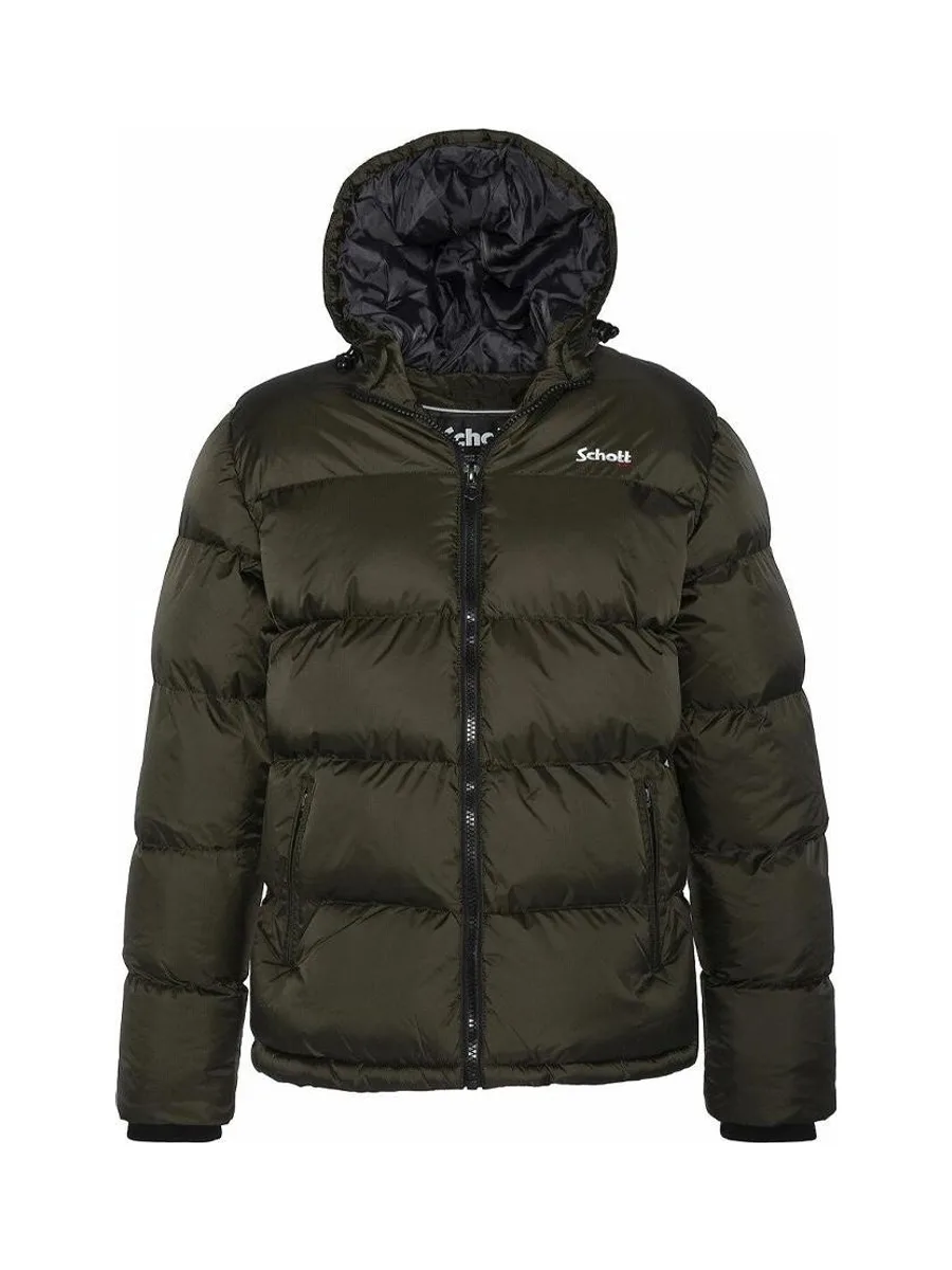 Doudoune Kaki Homme Schott IDAHO2 2