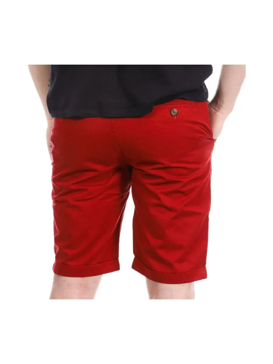 Short Chino Rouge Homme La Maison Blaggio Matt 3