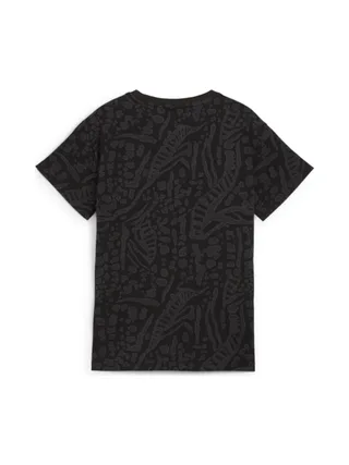 T-shirt Noir Garçon Puma Hypernatu 2