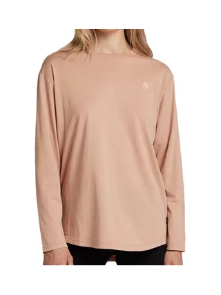 T-shirt Manches longues Rose Femme Lash Loose D21372 1