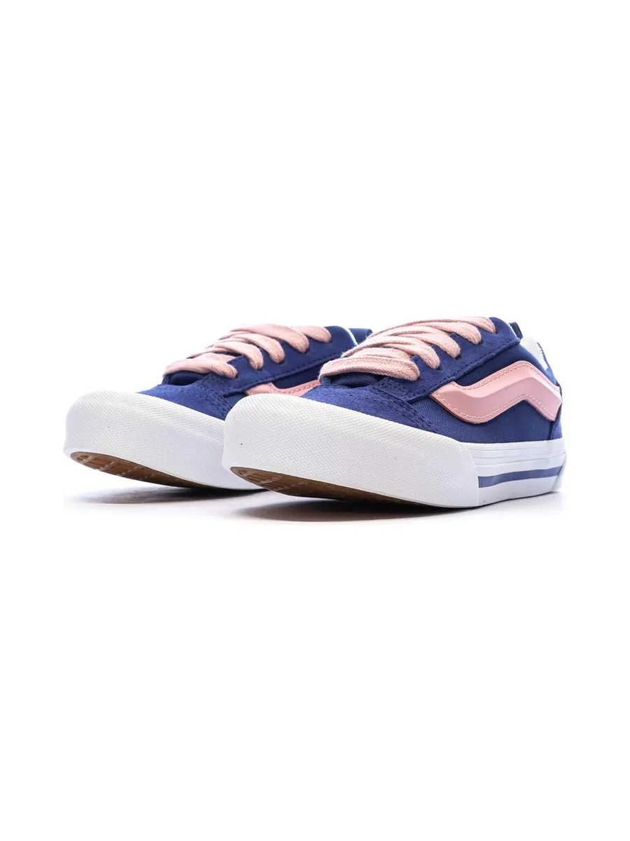 Baskets Bleu/Rose Fille Vans Knu Skool 2 6