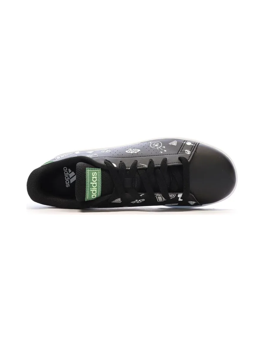 Baskets Noires Junior Adidas Advantage ID8407 5