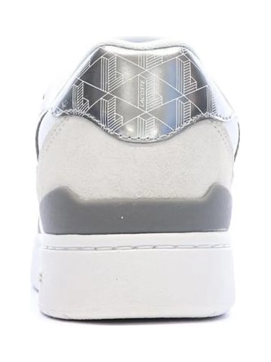 Basket Blanc/Gris Femme Lacoste T-clip Set 224 4