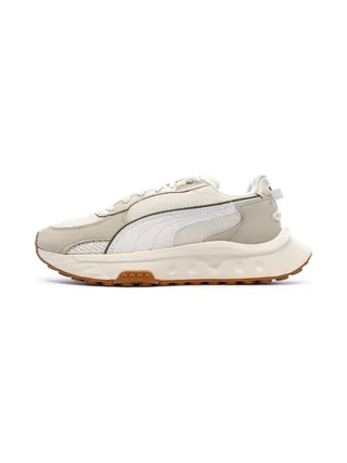 Baskets Beige/Blanc Femme Puma Wild Rider Futurism 1