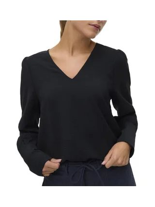 Blouse Noire Femme Vero Moda Mesme 1
