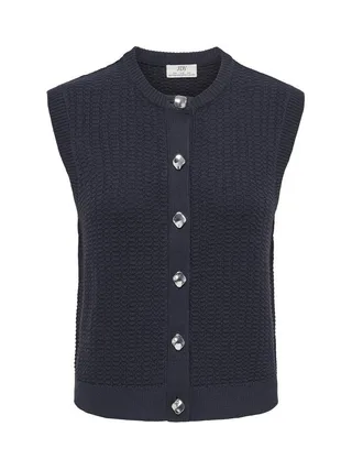 Pull Sans manches Marine Femme JDY Stella 1