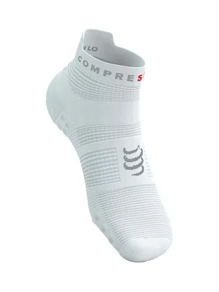 Paire de Chaussettes Blanches Homme Compressport Pro Racing 2