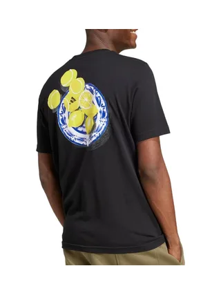 T-Shirt Noir Homme Adidas JN7367 2