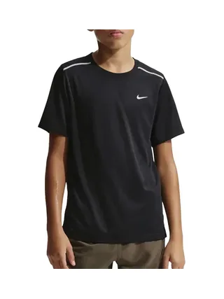 T-Shirt Noir Garçon Nike Running 1