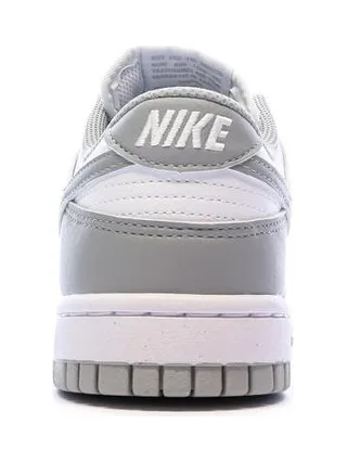 Dunk Low Baskets Blanches/Grises Femme Nike 3